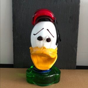 Vintage Donald Duck Murano Glass
